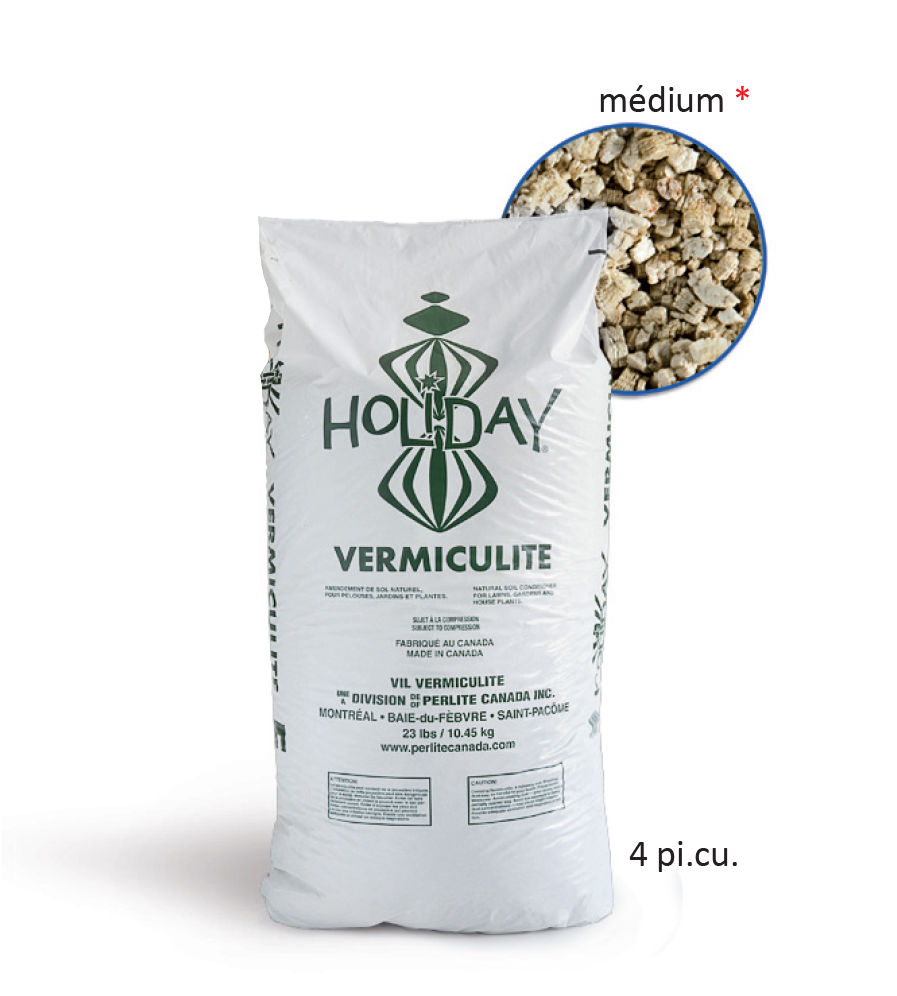 Vermiculite - Holiday - Nos produits horticoles et de jardinage - Jardin2m